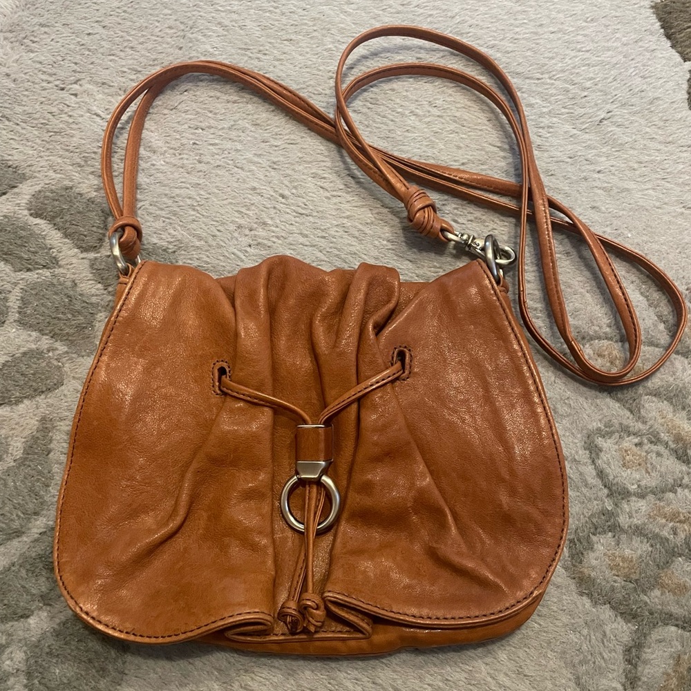 Cole Haan Tan Leather Crossbody Bag